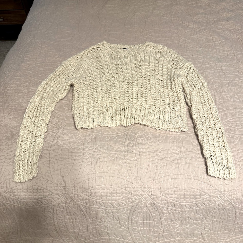 Cream Knit Sweater